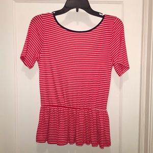 NWT Pim + Larkin Peplum Top